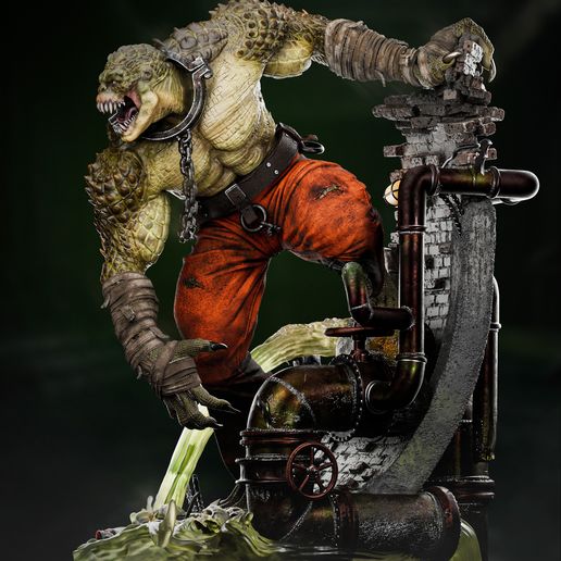 Killer Croc - STL