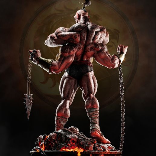 Goro Mortal Kombat - STL
