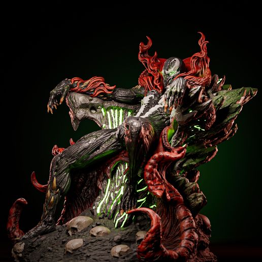 SPAWN THRONE ZEZ STL