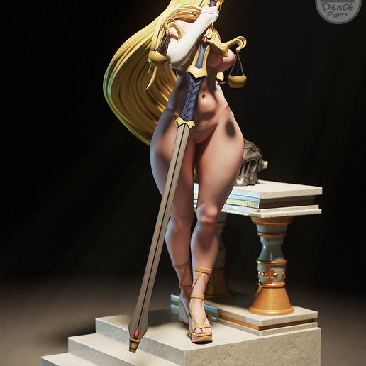 SWORD MAIRDEN NSFW+SFW PEACHFIGURE