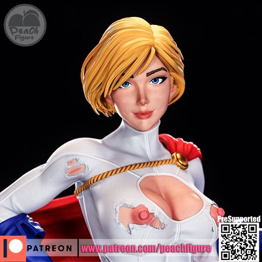 POWER GIRL NSFW