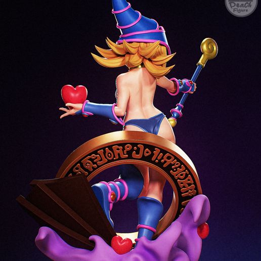 DARK MAGICIAN GIRL NSFW+SFW PEACHFIGURE