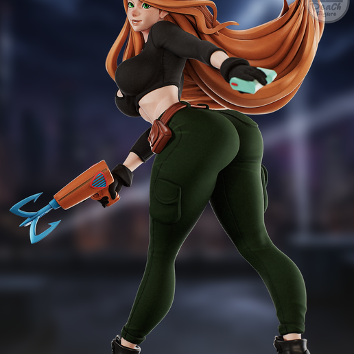 KIM POSSIBLE SFW PEACHFIGURE