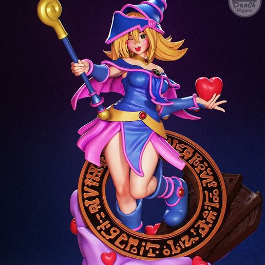 DARK MAGICIAN GIRL SFW PEACHFIGURE