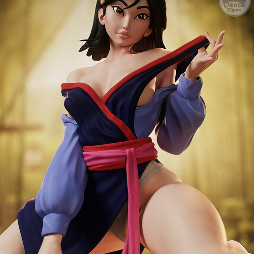 MULAN SFW PEACHFIGURE