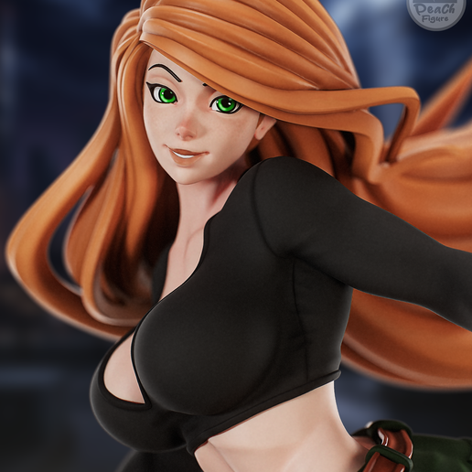 KIM POSSIBLE NSFW+SFW PEACHFIGURE
