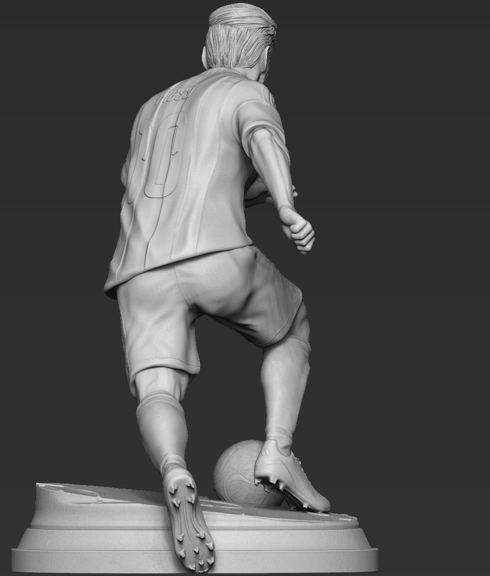 Lionel Messi - Nexus 3D Studio - Messi Painted Statue