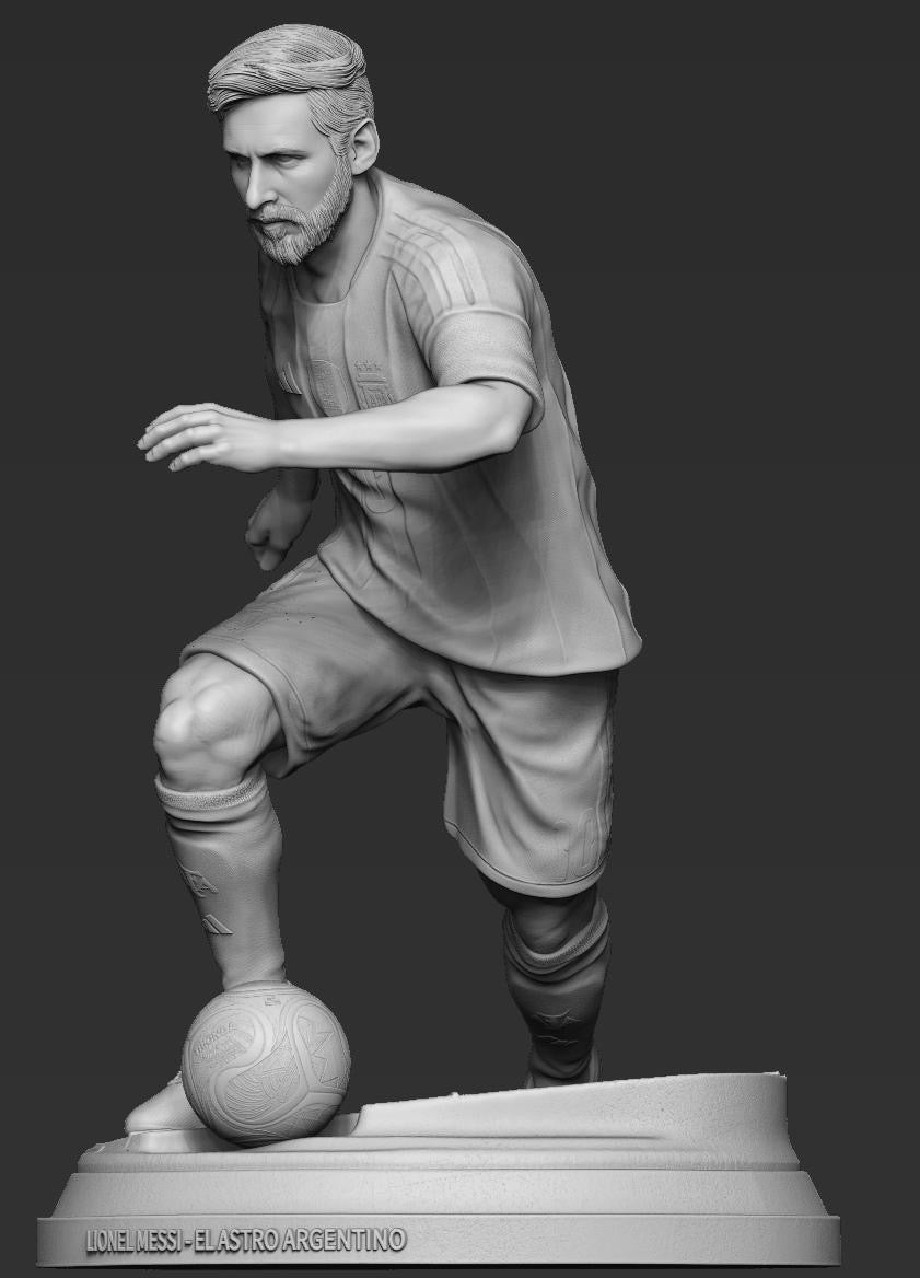 Lionel Messi - Nexus 3D Studio - Messi Painted Statue