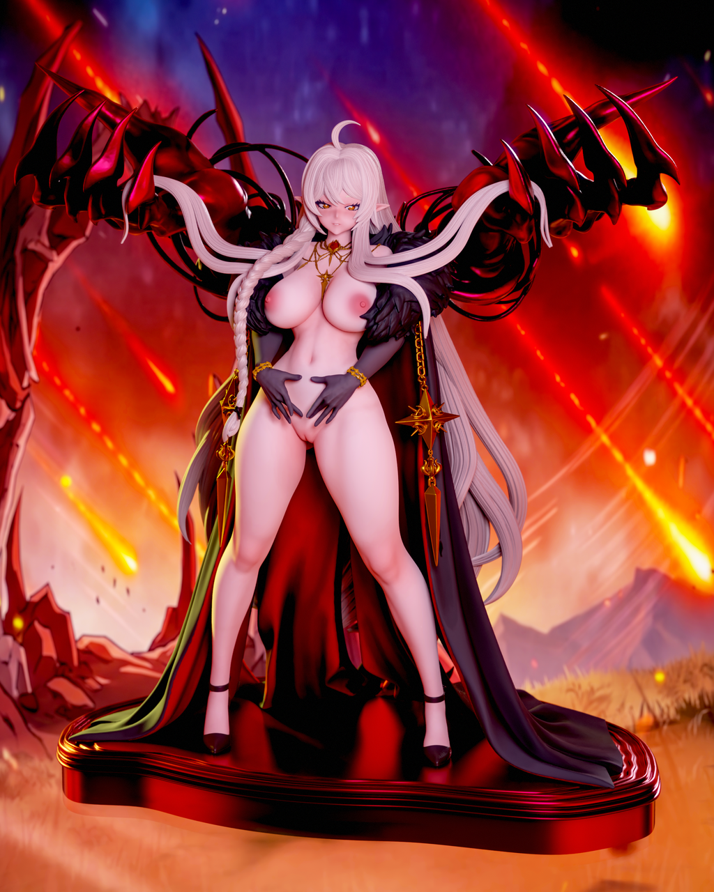 Morgan Le Fay – Lost Sword Resin Statue Kit | 3D Momoji
