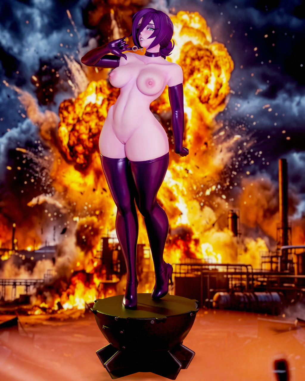 Chainsaw Man Rise Resin Statue Kit | 3D Momoji