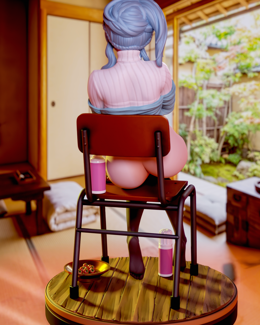 Mifuyu Yukino - Widow Yuki Onna 2 Resin Statue Kit | 3D Momoji