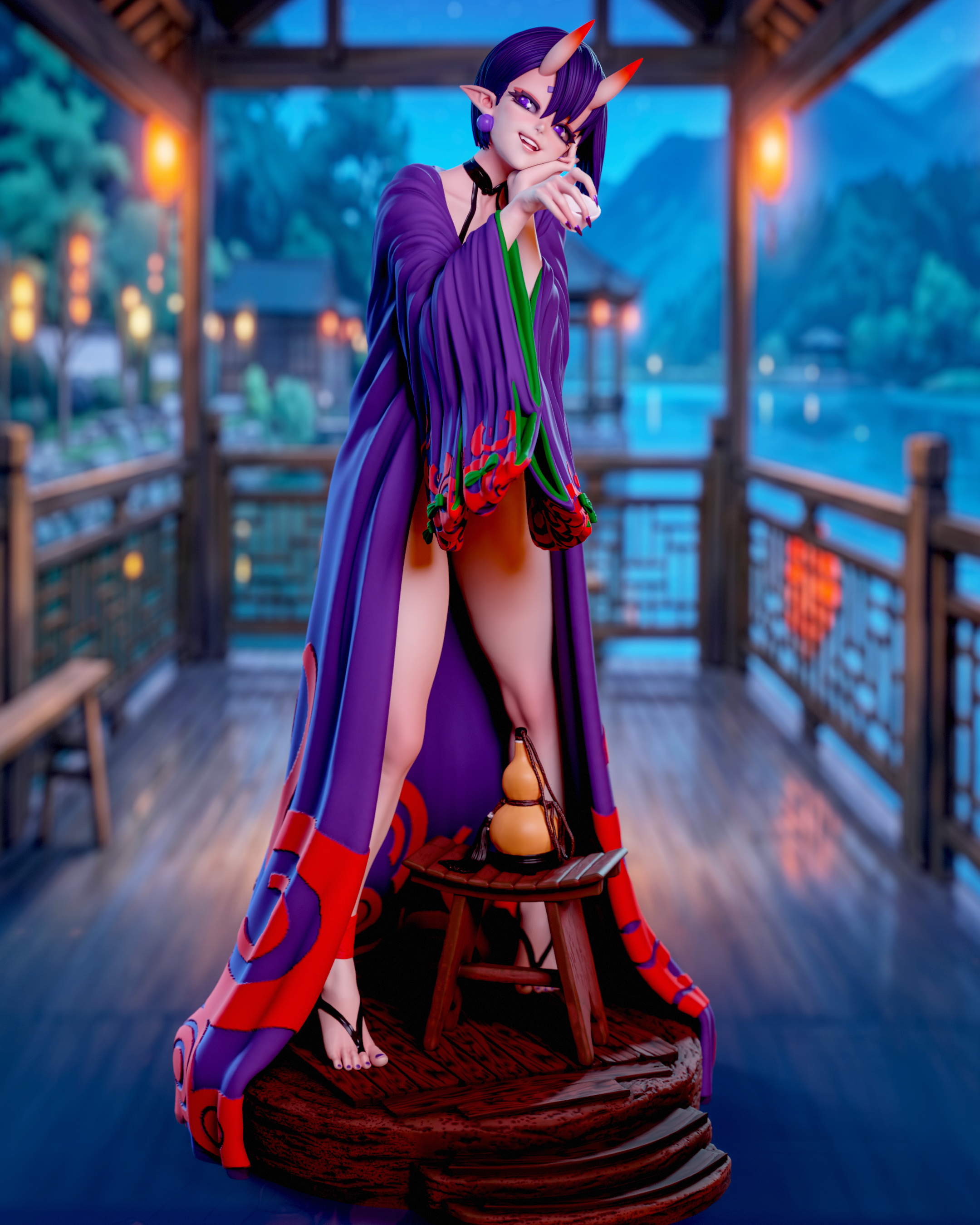 Shutei Doji FGO Resin Statue Kit | 3D Momoji