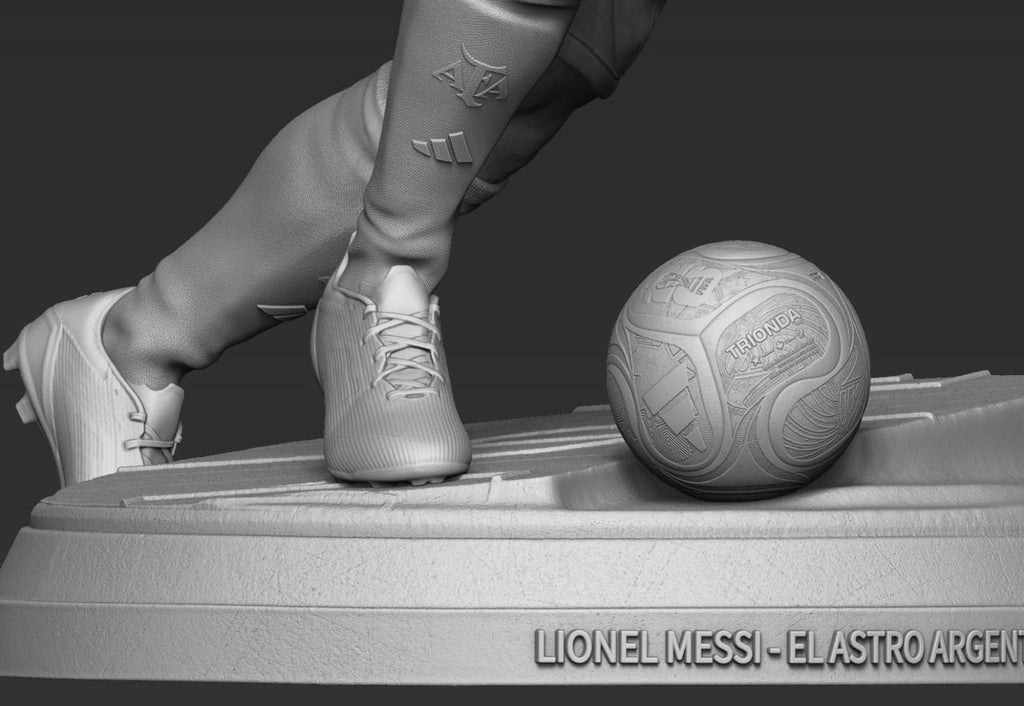Lionel Messi - Nexus 3D Studio - Messi Painted Statue