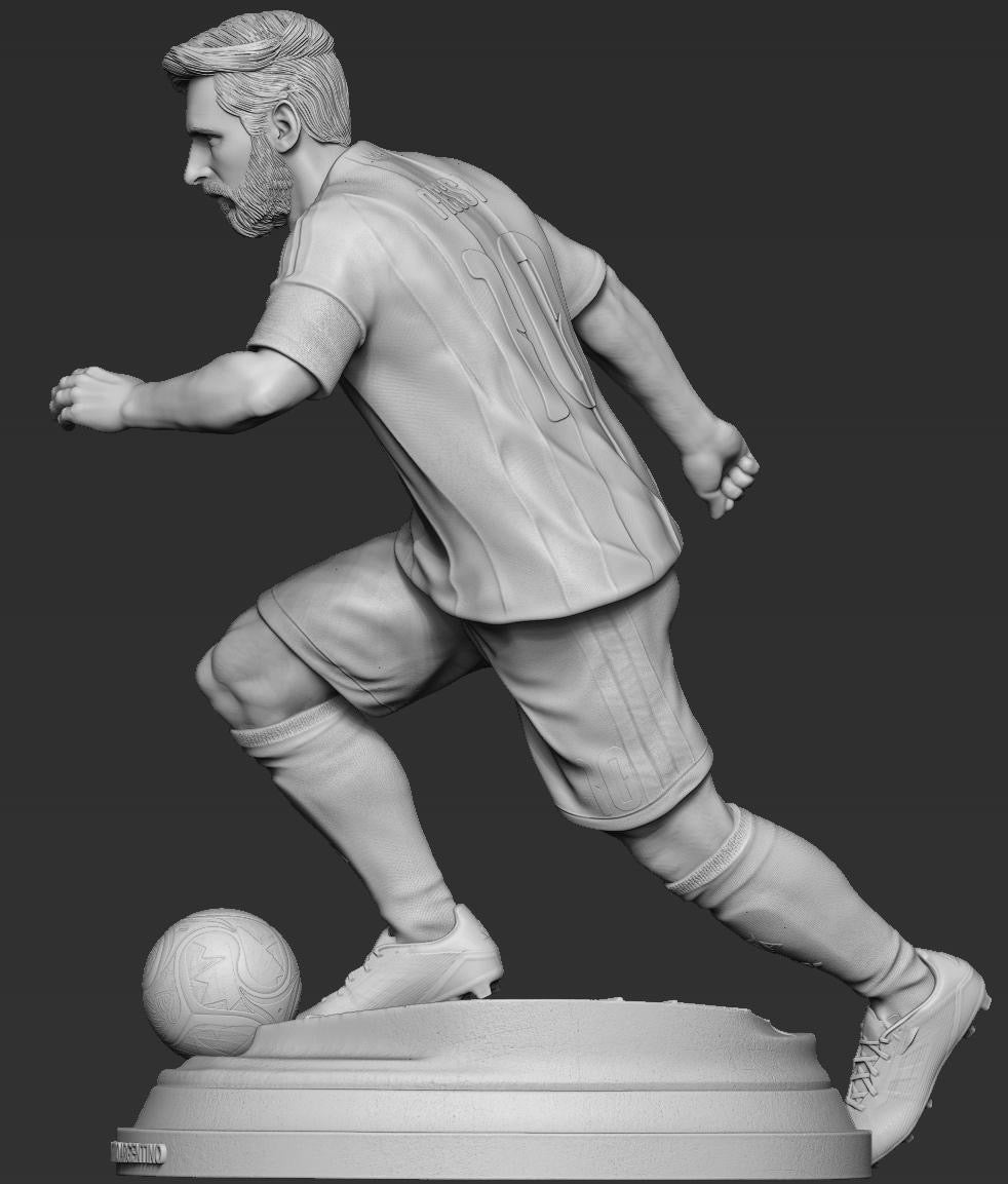 Lionel Messi - Nexus 3D Studio - Messi Painted Statue