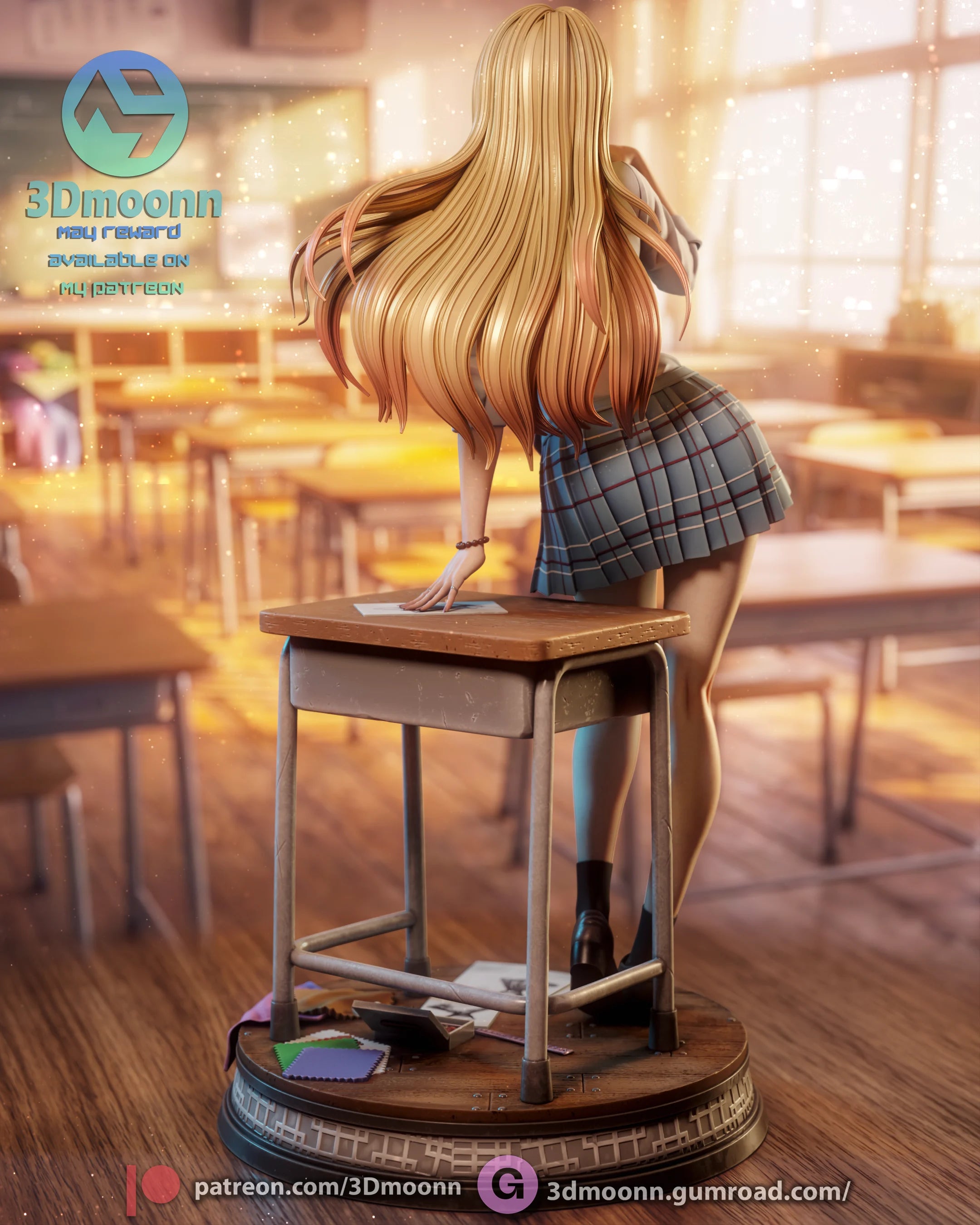 Marin Kitagawa - My Dress-Up Darling Resin Statue Kit | 3D Moonn