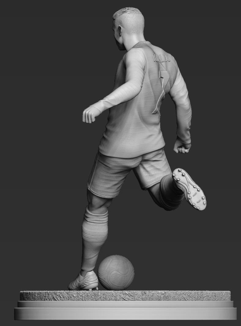 Cristiano Ronaldo - CR7 - Nexus 3D Studio - Messi Painted Statue