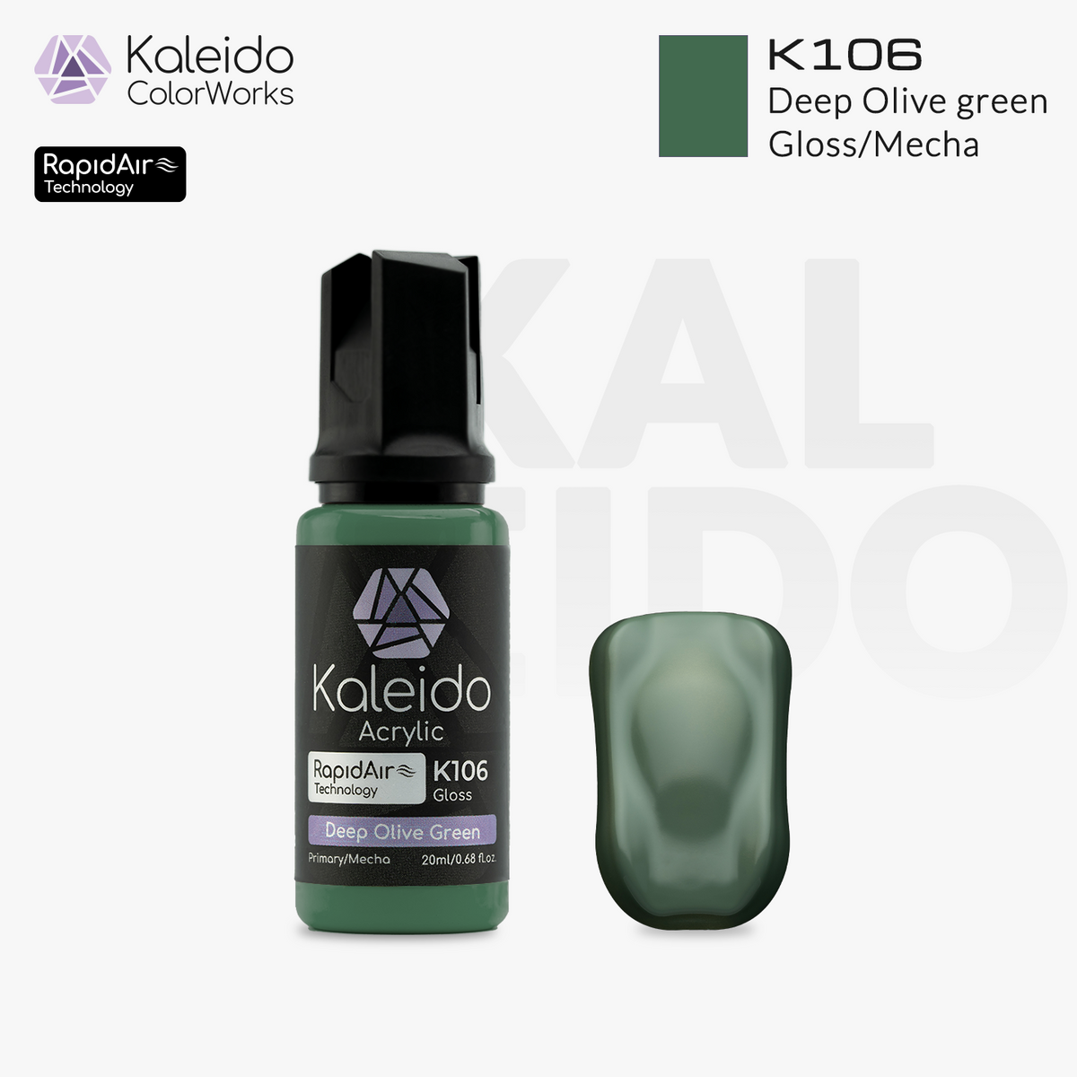 RapidAir Gloss Deep Olive green - K106