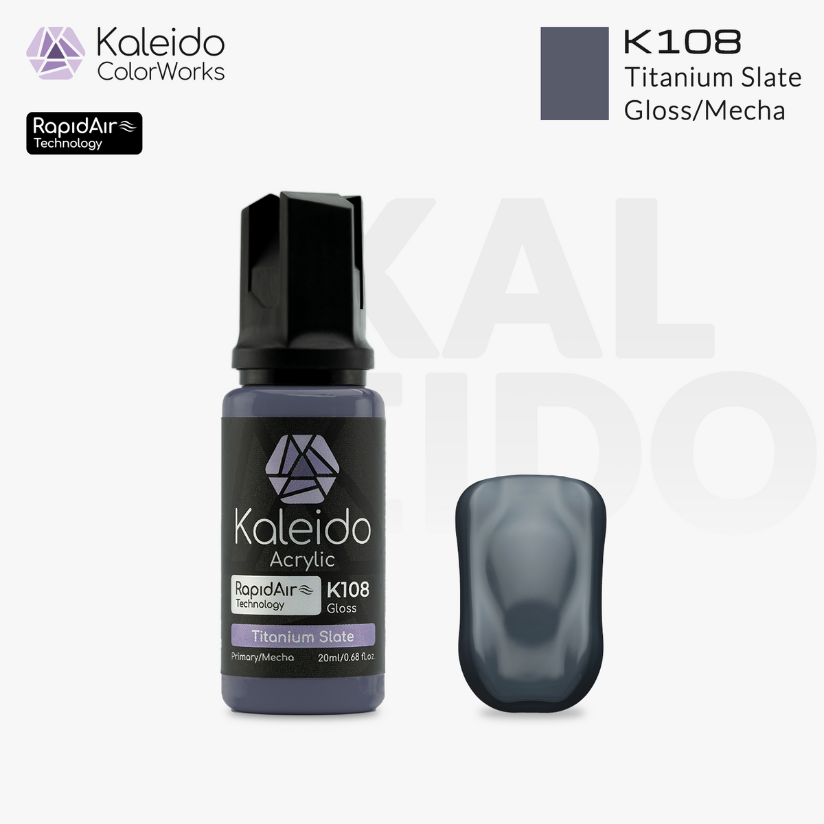 RapidAir Gloss Titanium Slate - K108