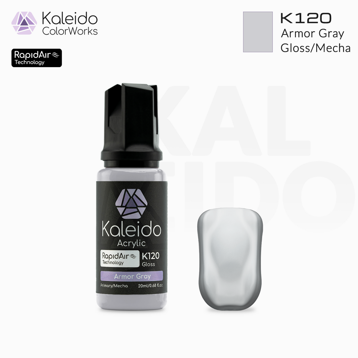 RapidAir Gloss Armor Gray - K120