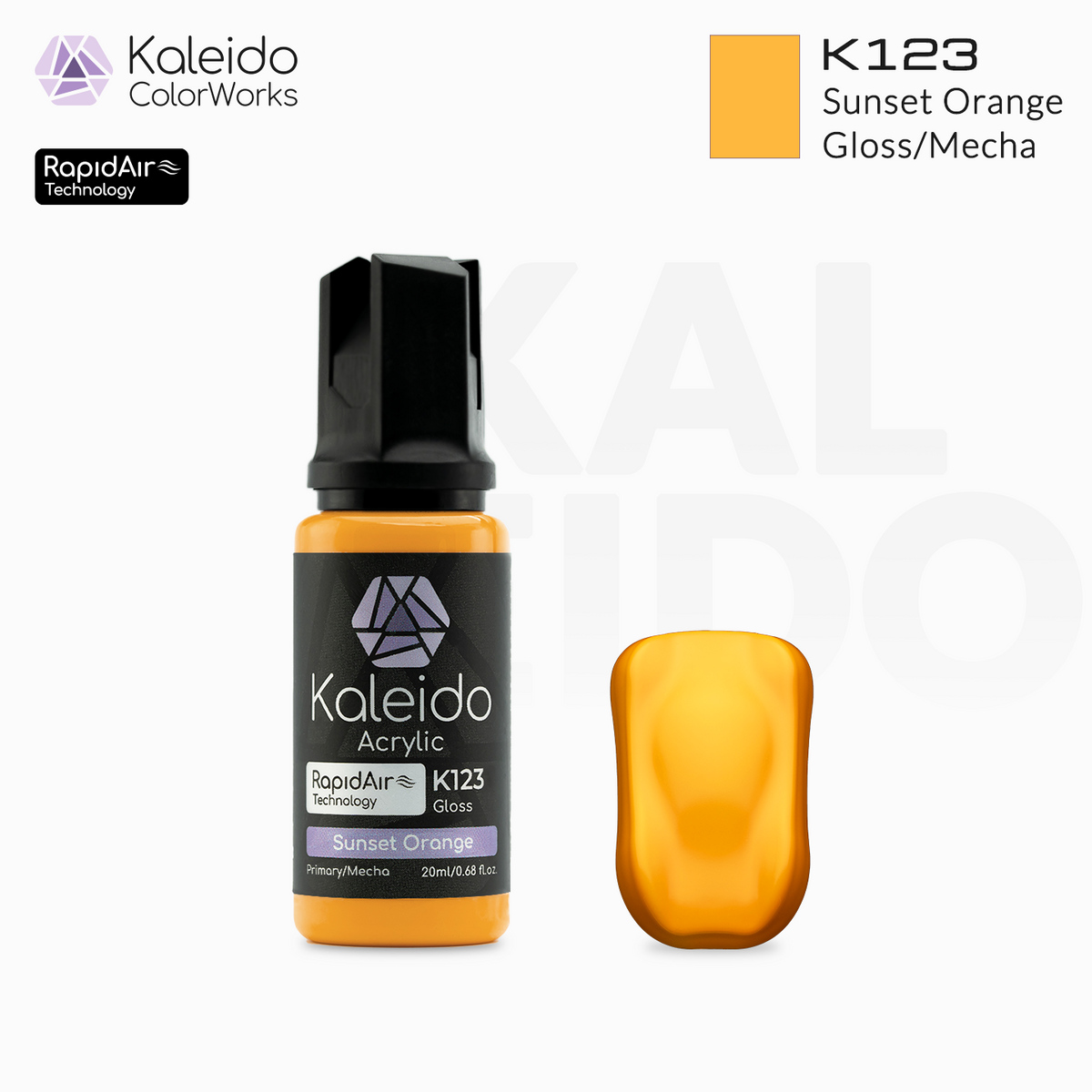 RapidAir Gloss Sunset Orange - K123