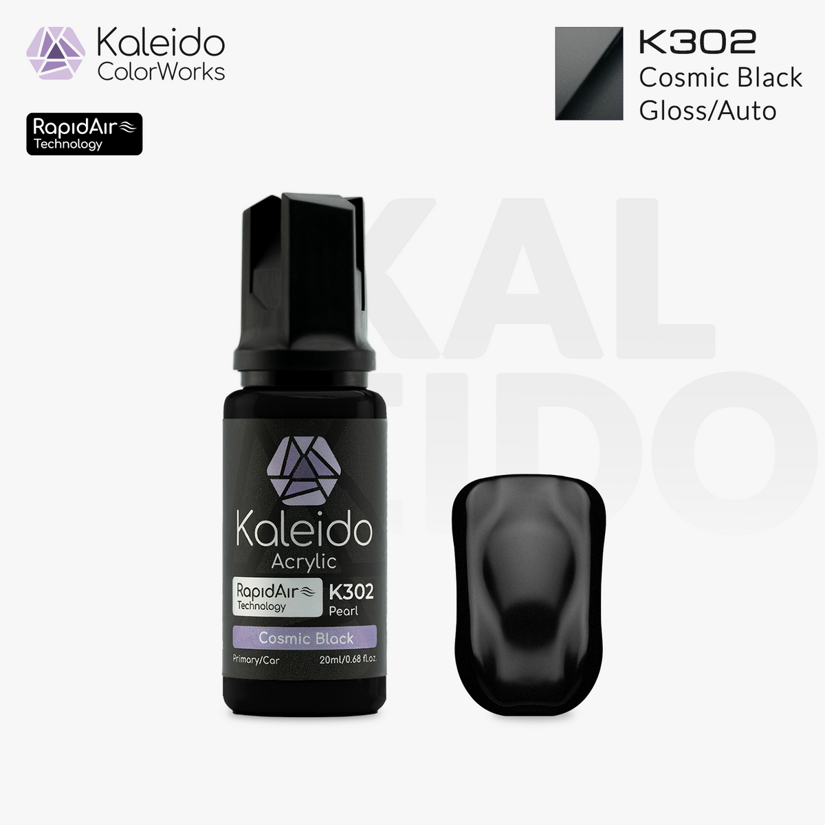 RapidAir Gloss/Pearl Cosmic Black - K302