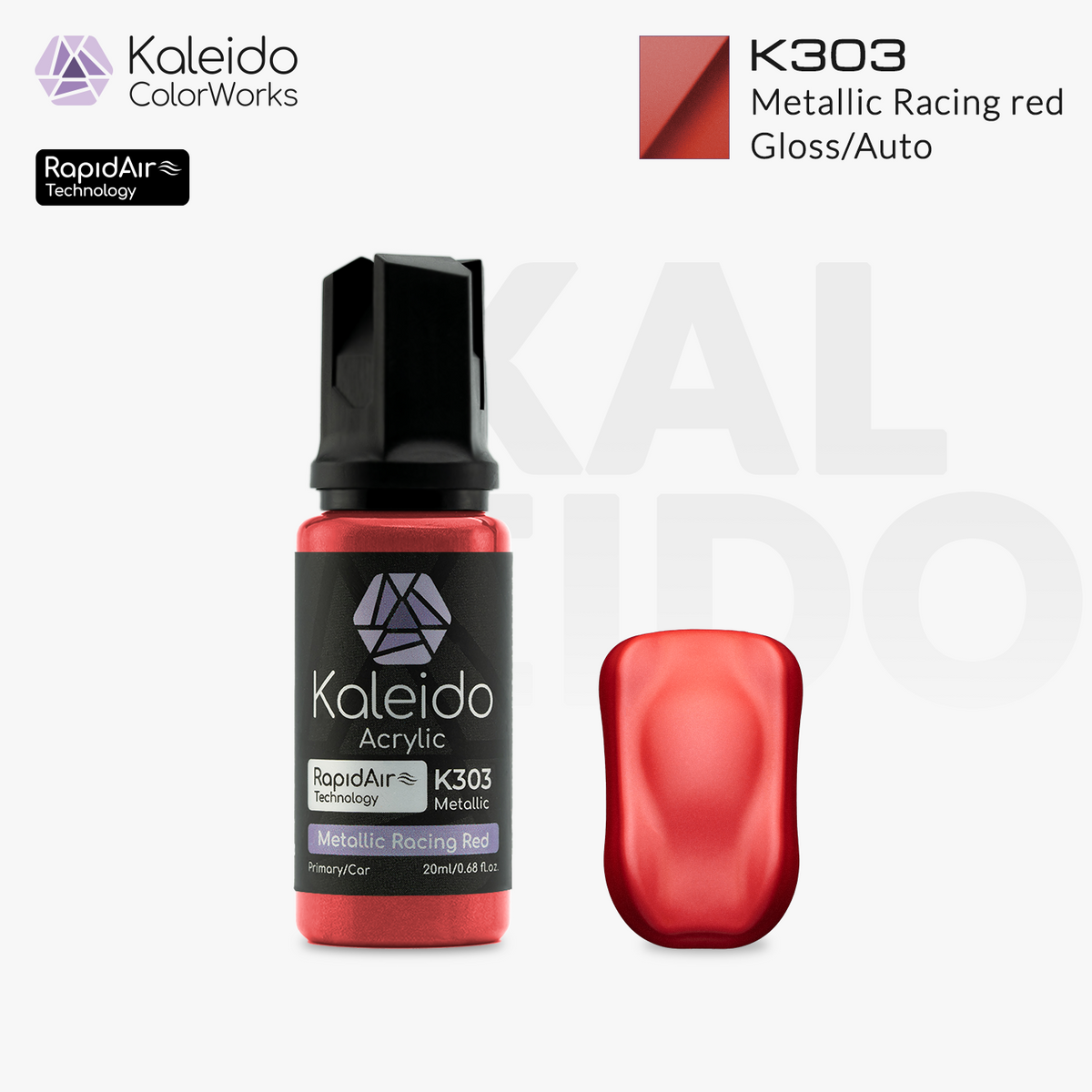 RapidAir Gloss/Metallic Metallic Racing red - K303