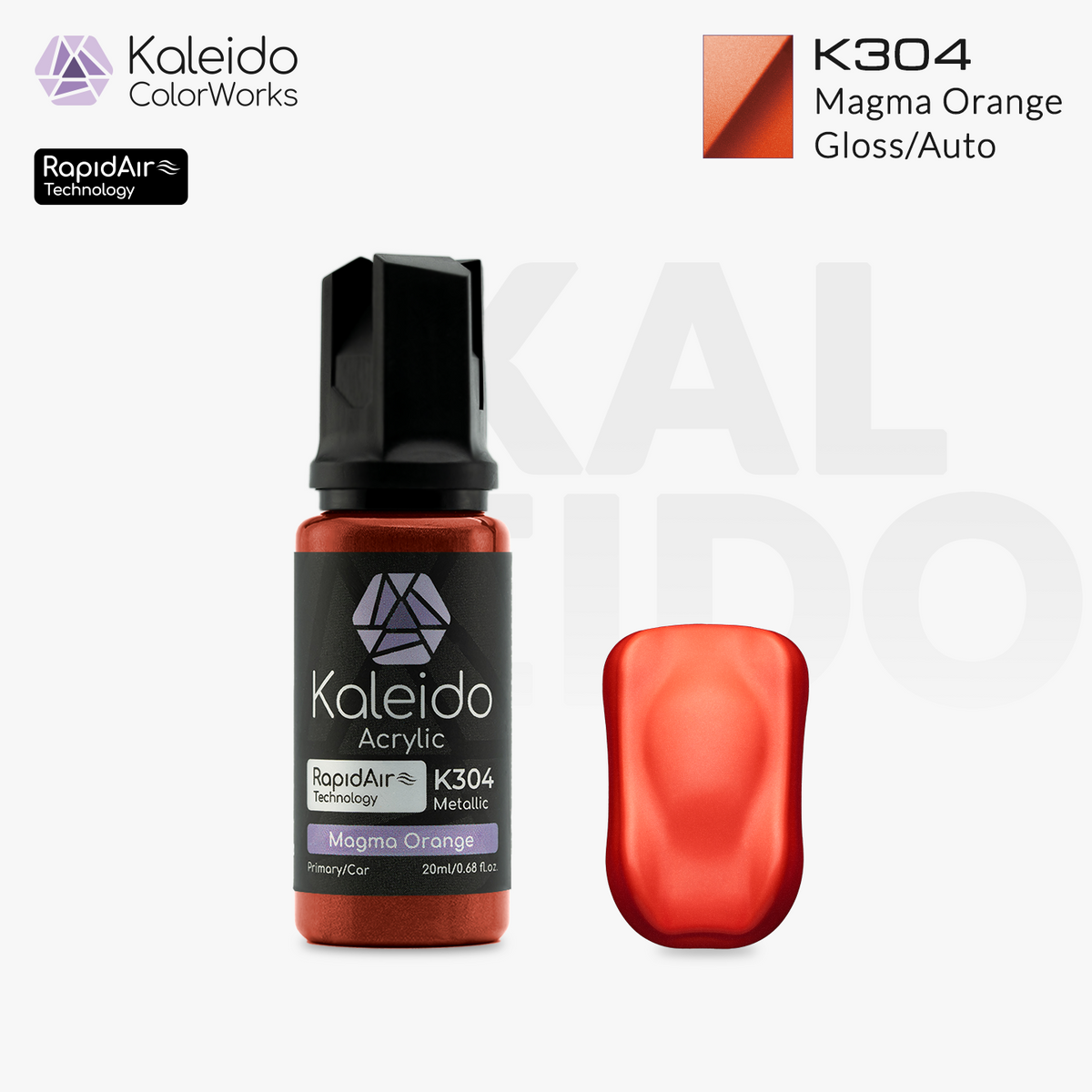 RapidAir Gloss/Pearl Magma Orange - K304