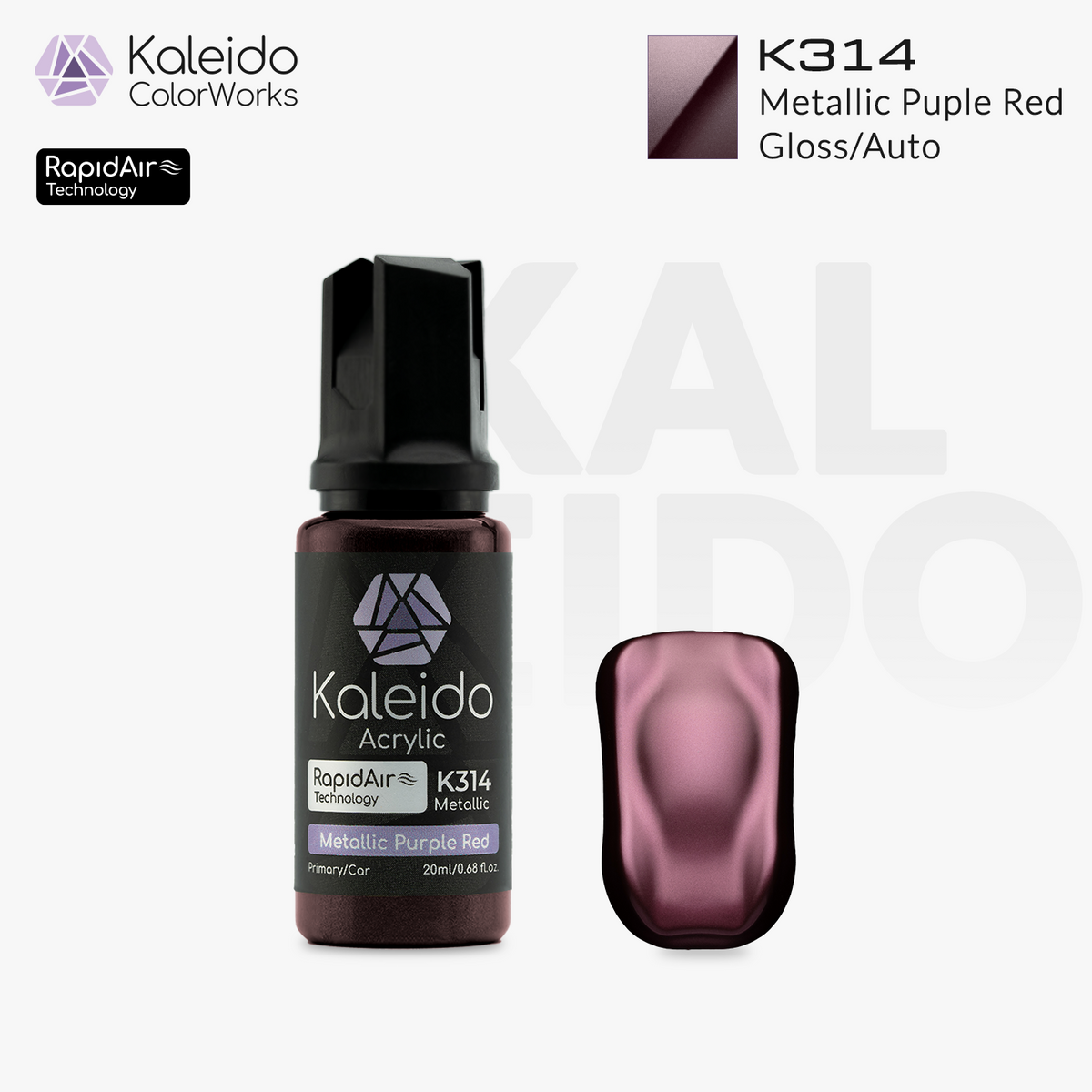 RapidAir Gloss/Metallic Metallic Purple Red - K314