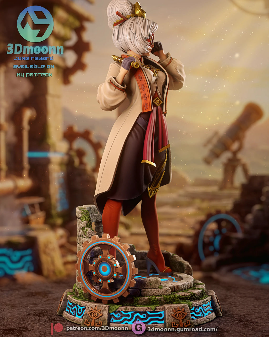 purah - the Legend of Zelda Resin Statue Kit | 3D Moonn