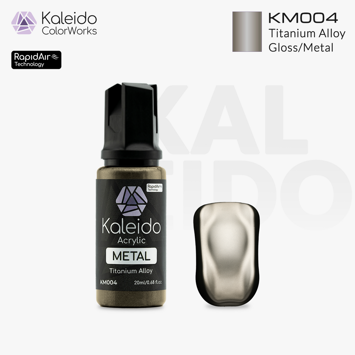 RapidAir Metallic Titanium Alloy - KM004