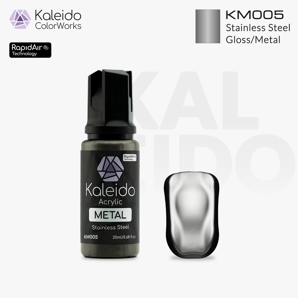 RapidAir Metallic Stainless Steel - KM005