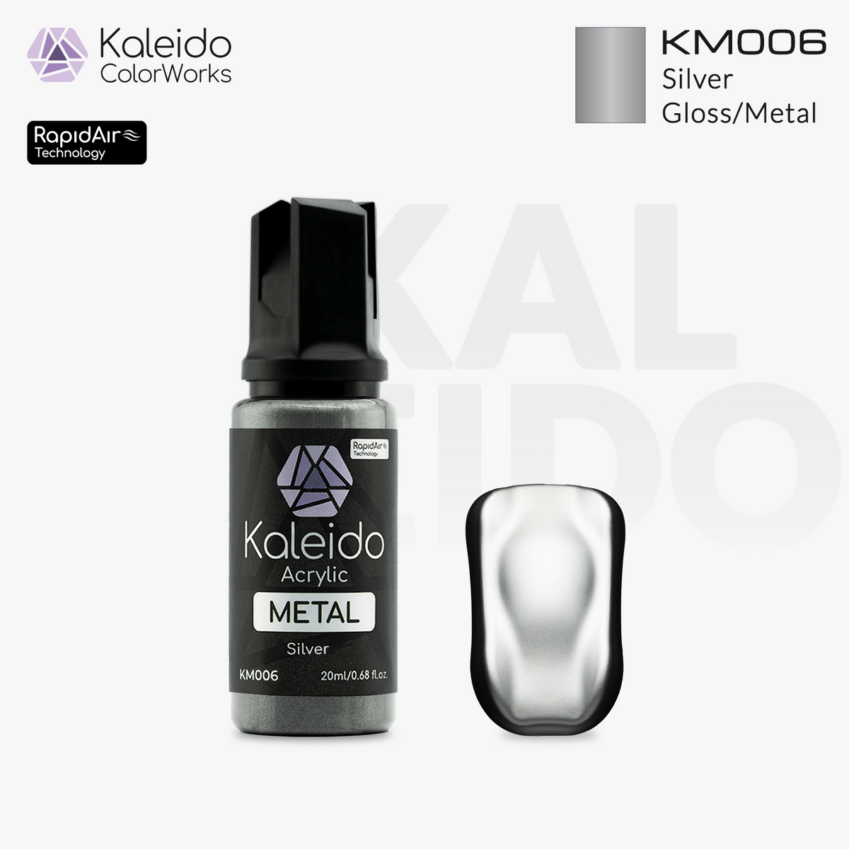 RapidAir Metallic Silver - KM006