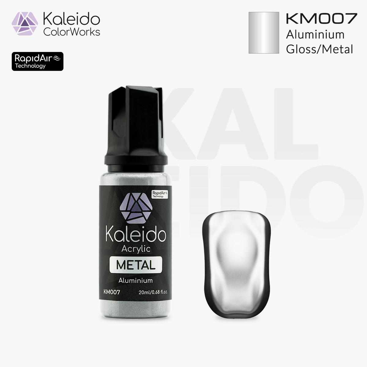 RapidAir Metallic Aluminium - KM007