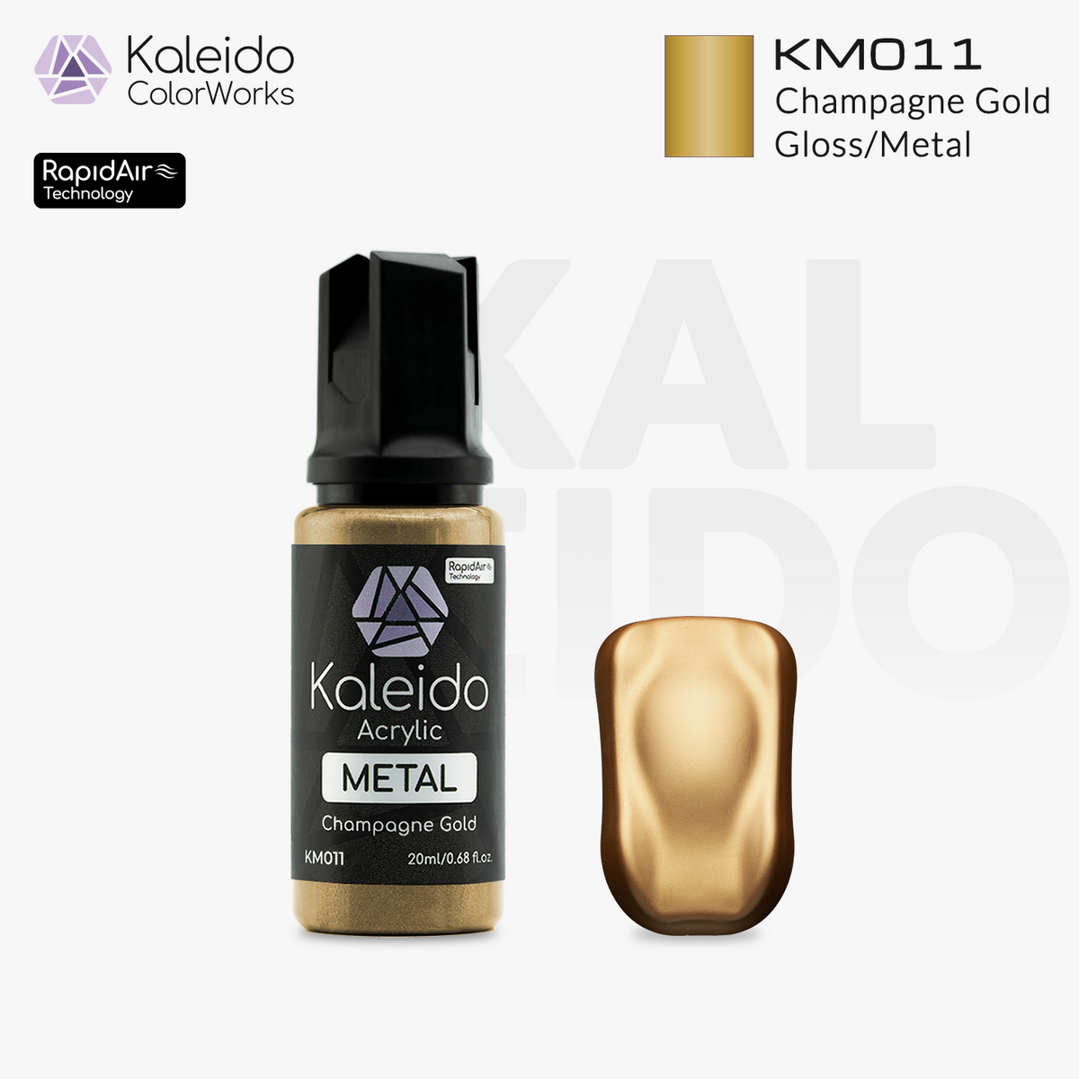 RapidAir Metallic Champagne Gold - KM011