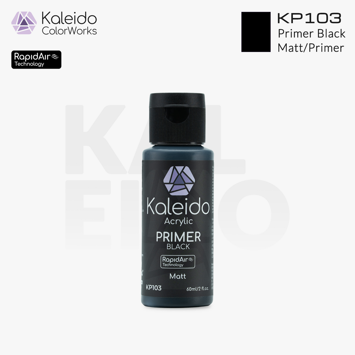 RapidAir Matte Primer Black - KP103