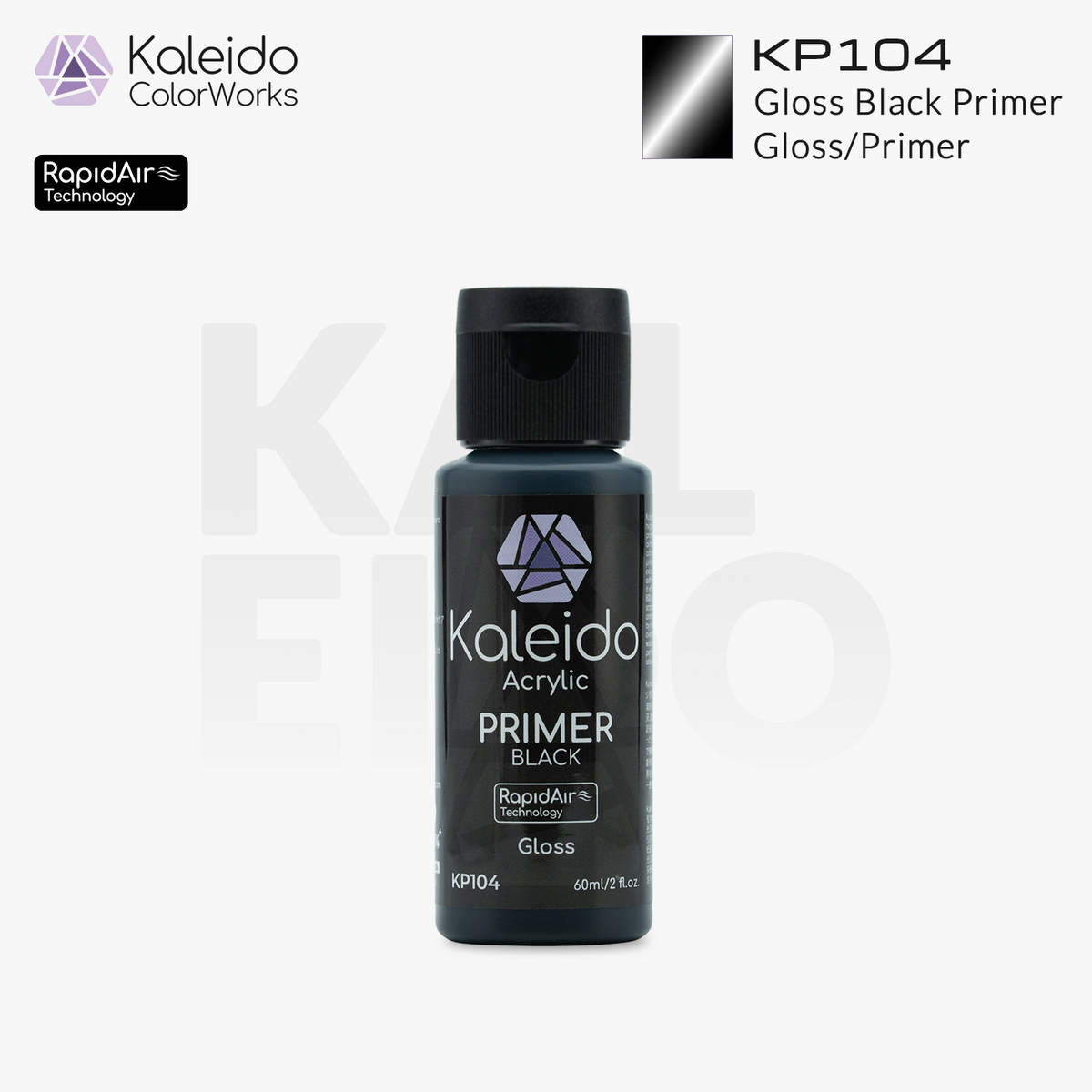 RapidAir Gloss Black Primer - KP104