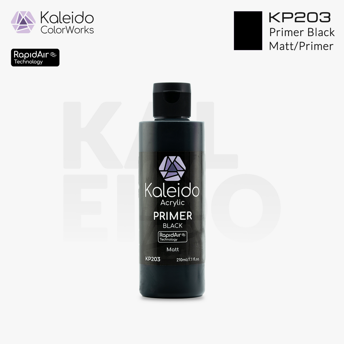 RapidAir Matte Primer Black - KP203