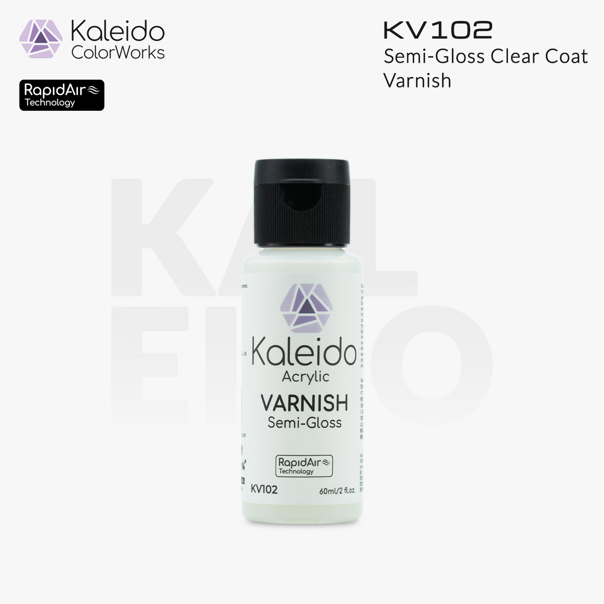 RapidAir Semi-Gloss Clear Coat - KV102