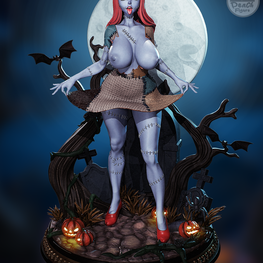 SALLY NIGHTMARE BEFORE CHRISTMAS NSFW+SFW
