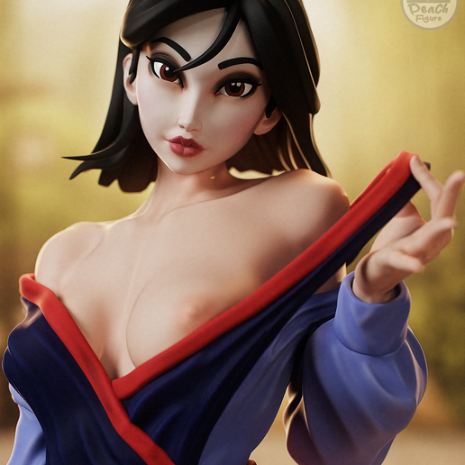 MULAN NSFW + SFW PEACHFIGURE