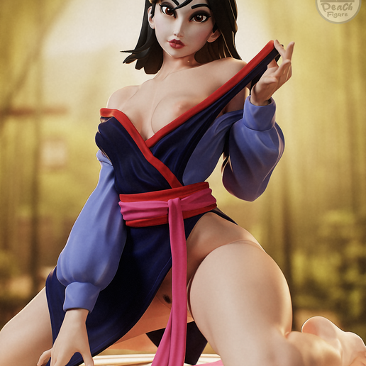 MULAN NSFW + SFW PEACHFIGURE