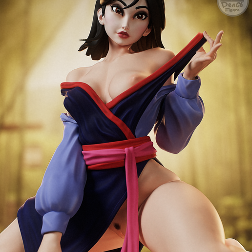 MULAN NSFW + SFW PEACHFIGURE