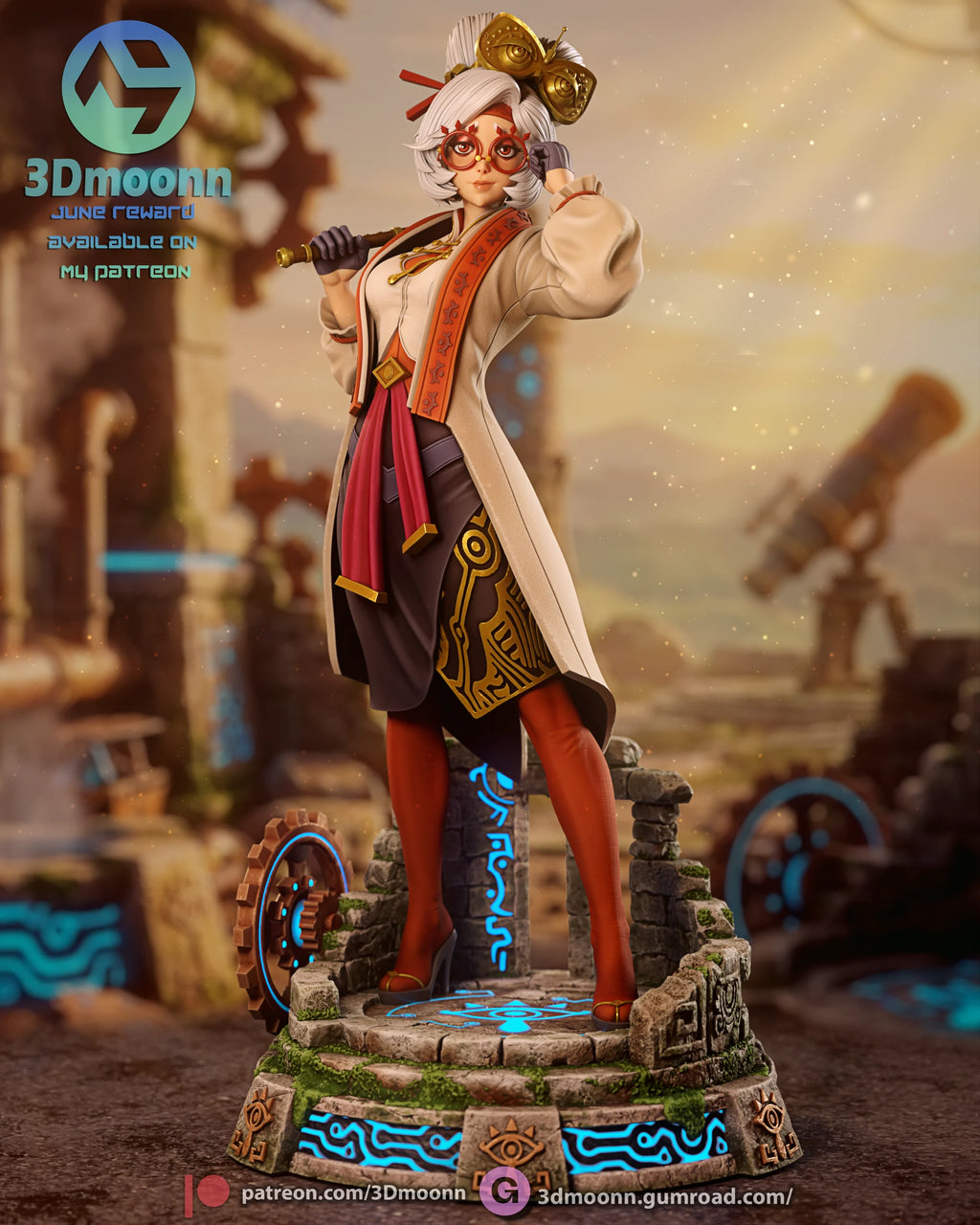 purah - the Legend of Zelda Resin Statue Kit | 3D Moonn