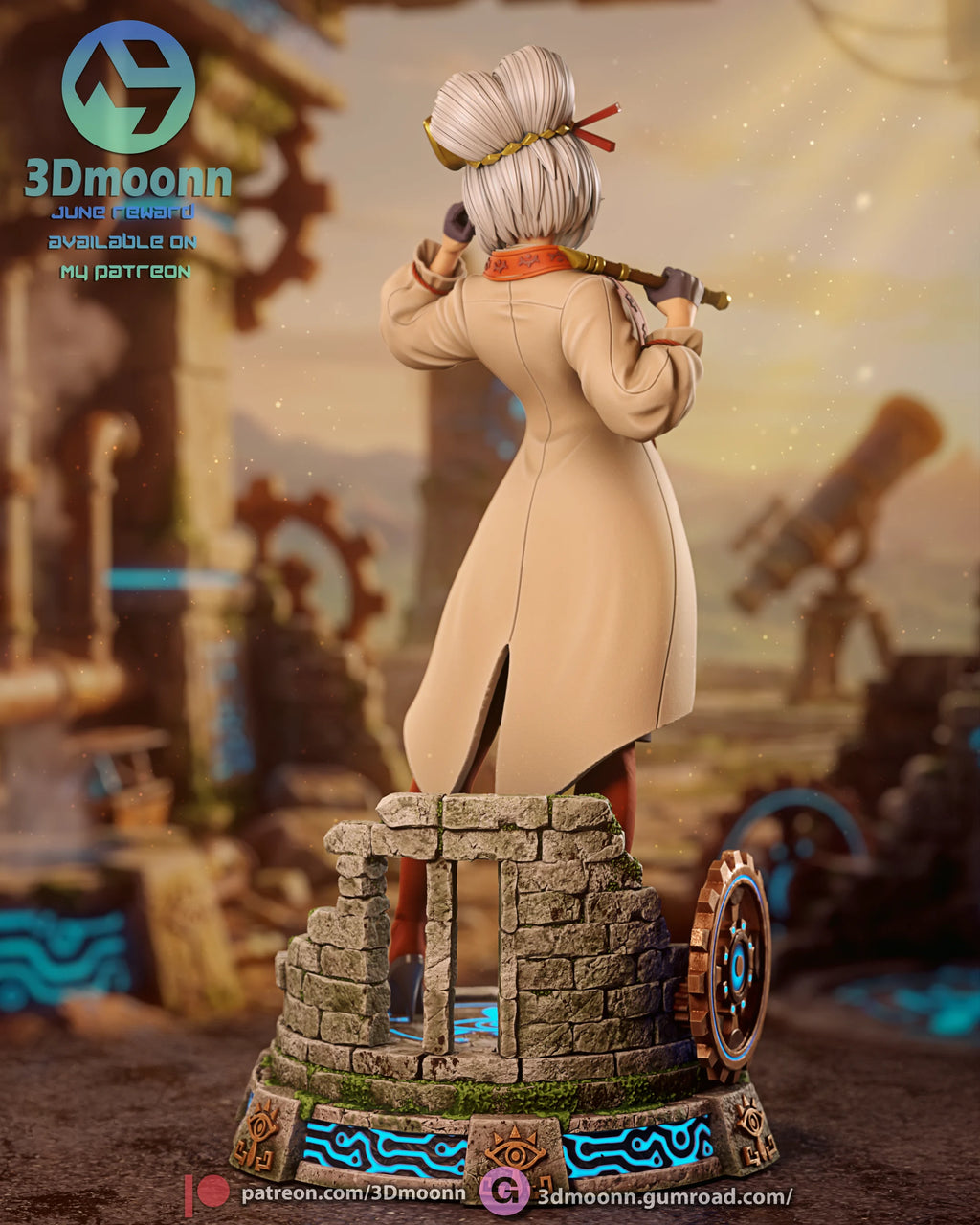 purah - the Legend of Zelda Resin Statue Kit | 3D Moonn